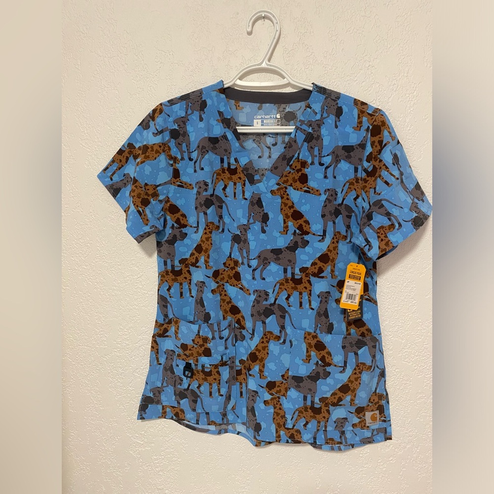 Carhartt V-Neck Scrub Top